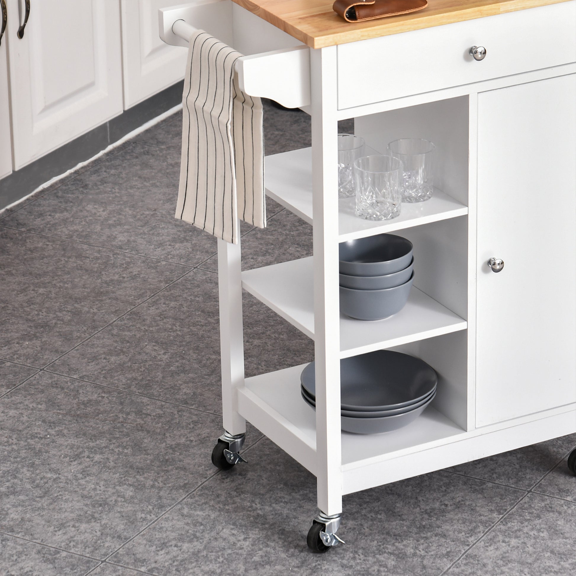 Homcom Kitchen Trolley