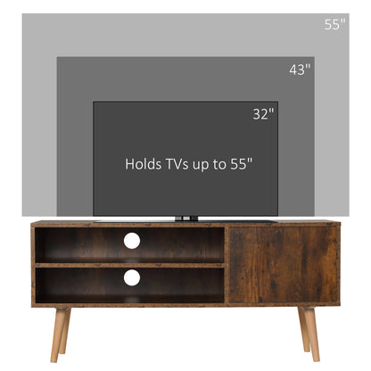 Homcom Wood-Effect TV Cabinet