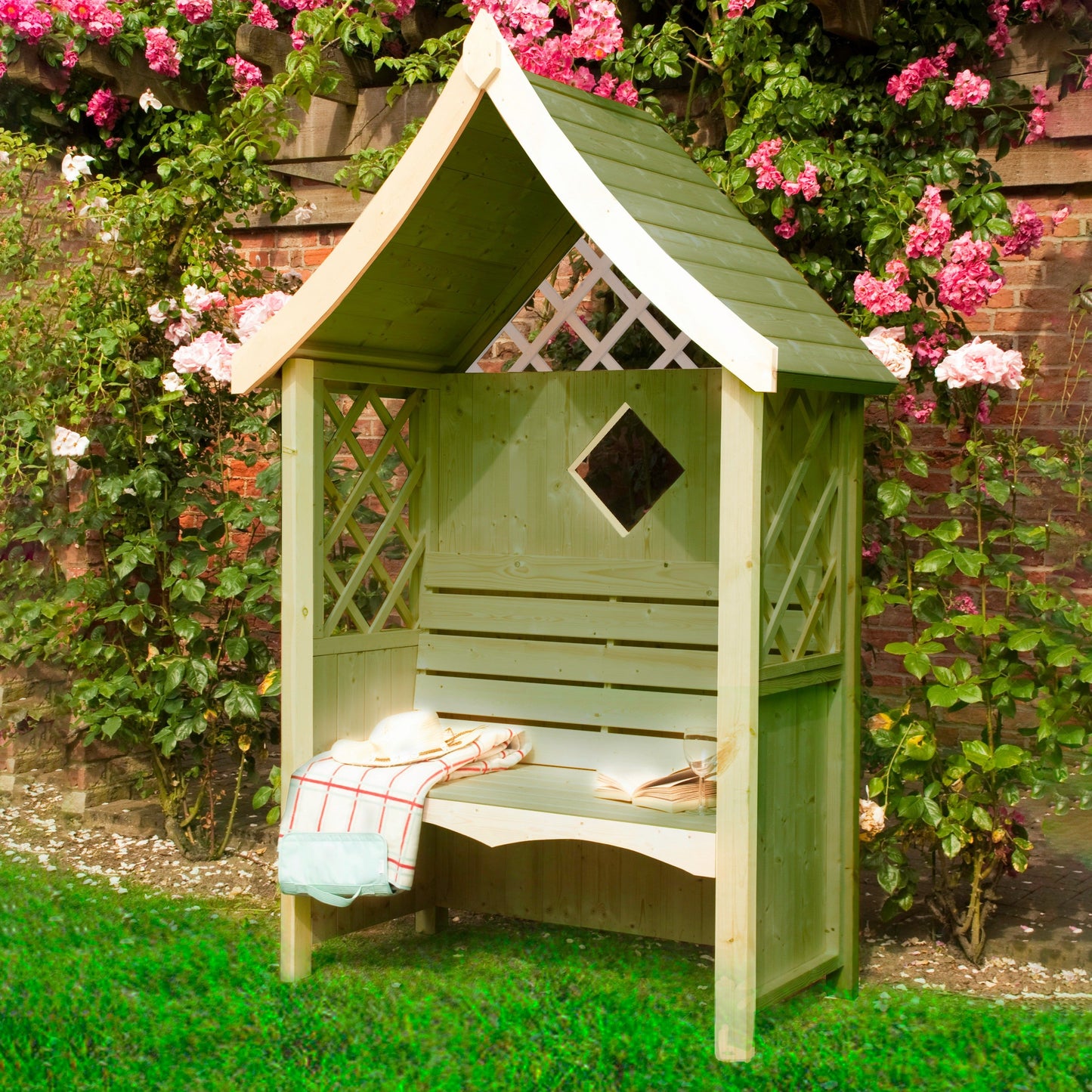 Shire Rose Garden Arbour 5' x 3'