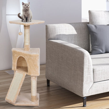 PawHut Corner Cat Tree for Indoor Cats