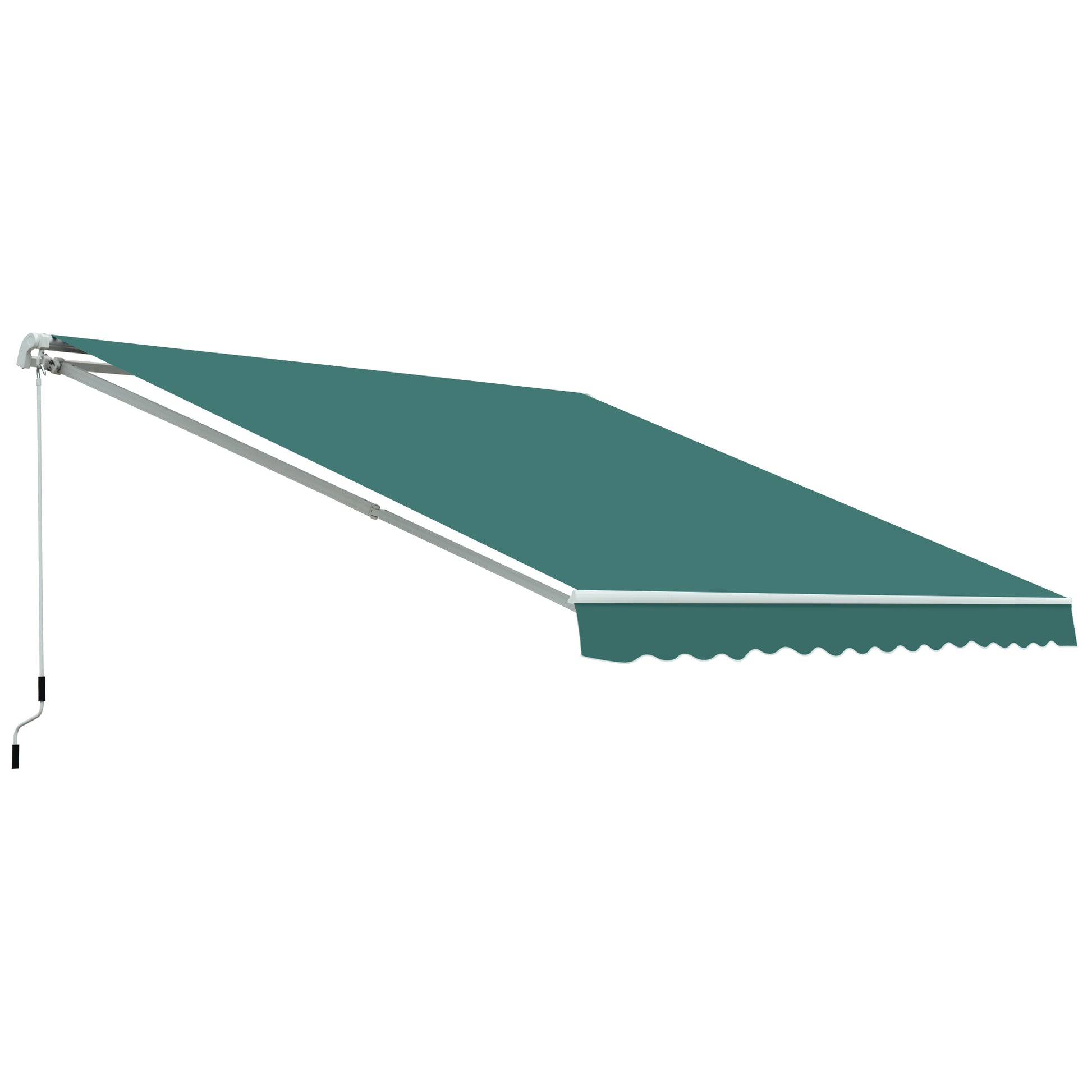 Outsunny Manual Retractable Awning