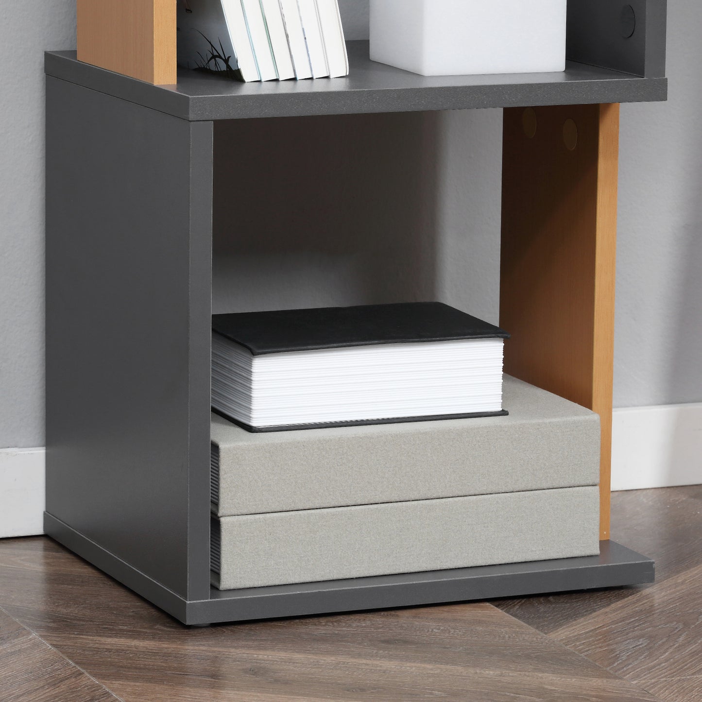 Homcom Modern 5-Tier Bookshelf