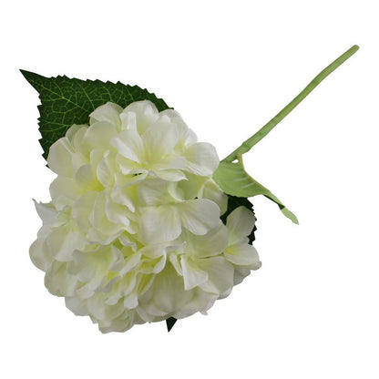 Hydrangea Artificial Flower White - 49cm