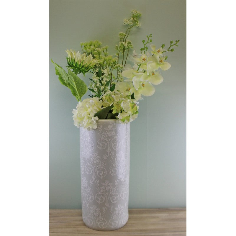 Hydrangea Artificial Flower White - 49cm