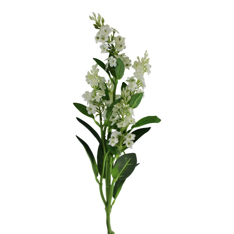 Lavendar Artificial Flower Cream - 63cm