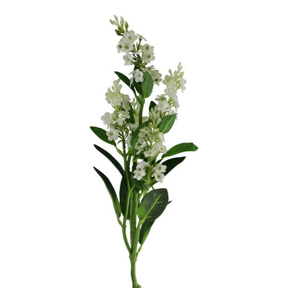 Lavendar Artificial Flower Cream - 63cm