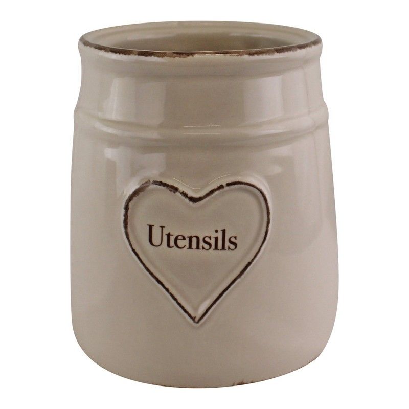 Heart Range Ceramic Kitchen Utensils Holder