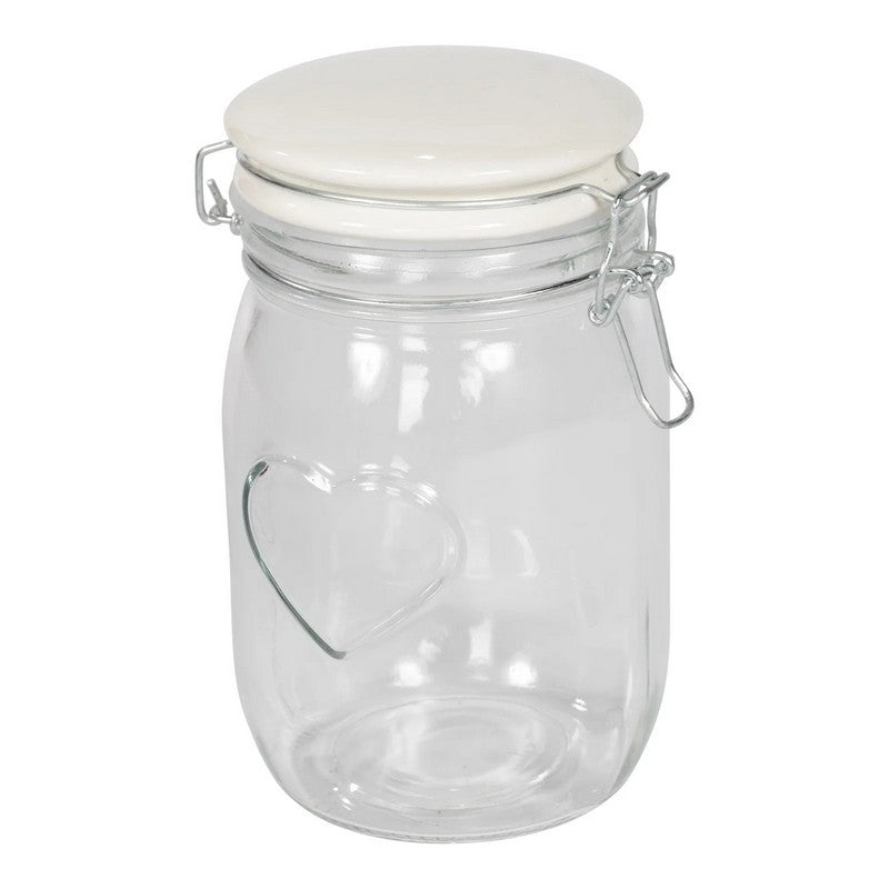 Glass Jar Clip-top Lid 425ml - Clear