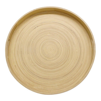 Tray Bamboo White - 40cm