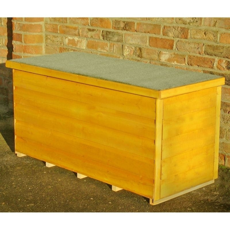 Shire Securstore 4' 3" x 1' 11" Flat Storage Box - Premium Pressure Treated Shiplap