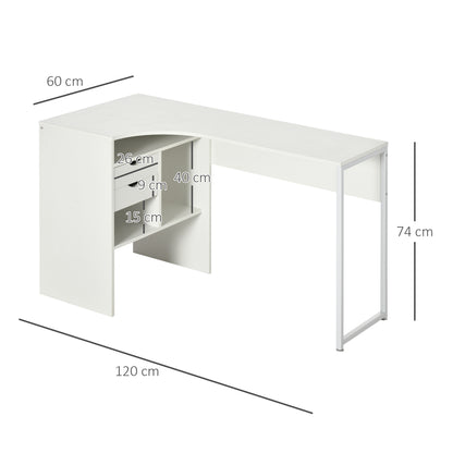 Homcom L-Shaped Computer Desk