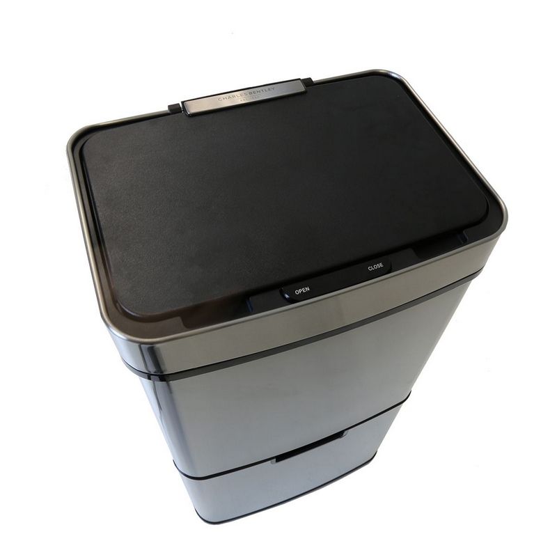 Wensum 3 Compartment Sensor Bin 62L