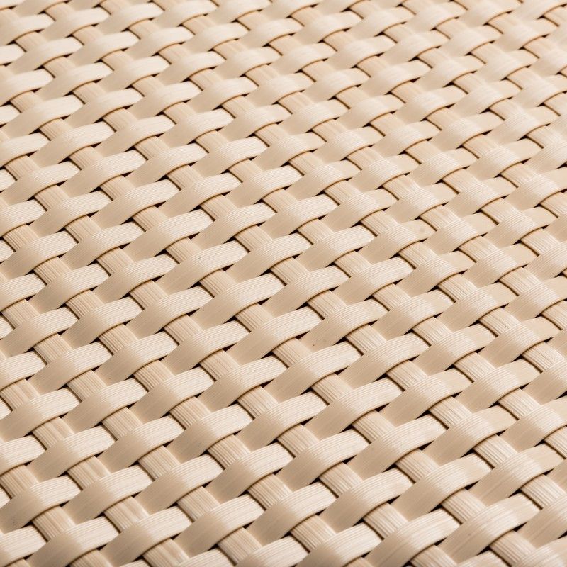 Artificial 1m Wide Cream Privacy Screening by Rattan Art