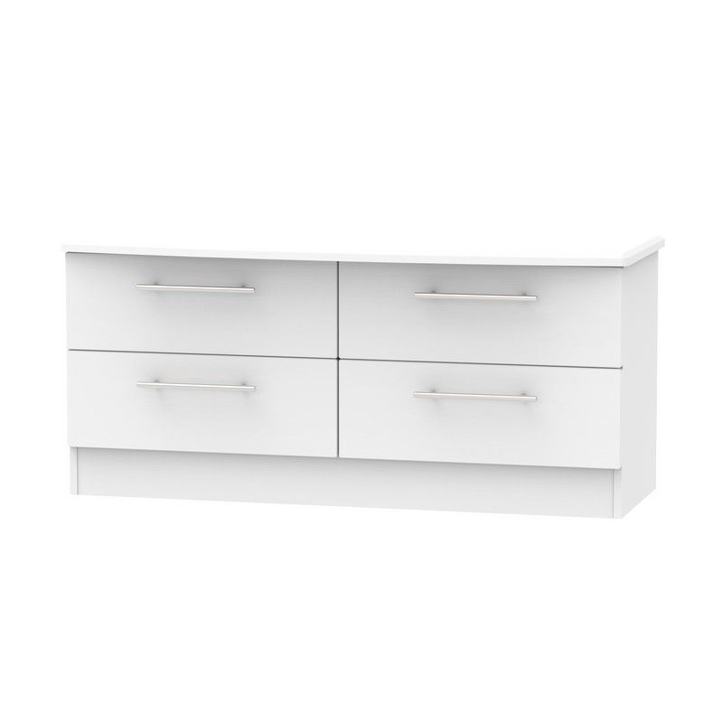 Colby Large Chest of Drawers Light Grey 4 Drawers