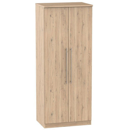 Colby Tall Wardrobe Natural 2 Doors