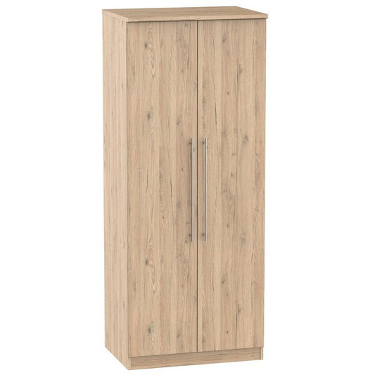 Colby Tall Wardrobe Natural 2 Doors