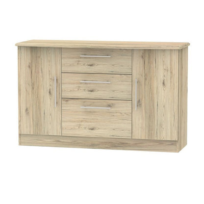 Colby Large Sideboard Natural 2 Doors 3 Drawers