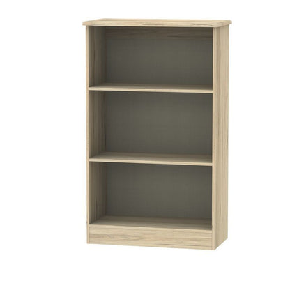 Colby Tall Bookcase Natural 3 Shelves