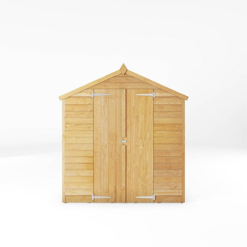 Mercia 7' 10" x 6' 2" Apex Shed - Budget 8mm Cladding Overlap