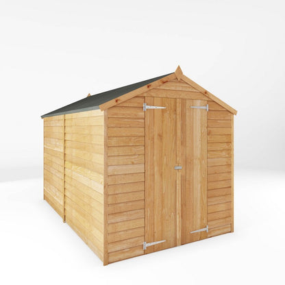 Mercia 9' 11" x 6' 2" Apex Shed - Budget 8mm Cladding Overlap