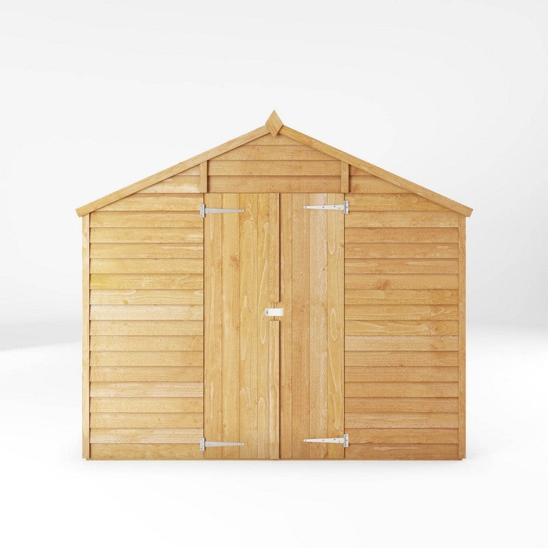 Mercia 9' 11" x 8' 1" Apex Shed - Budget 8mm Cladding Overlap