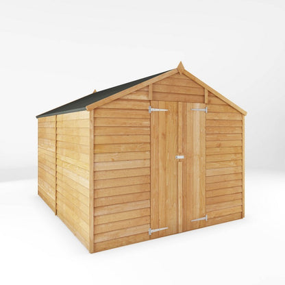 Mercia 9' 11" x 8' 1" Apex Shed - Budget 8mm Cladding Overlap