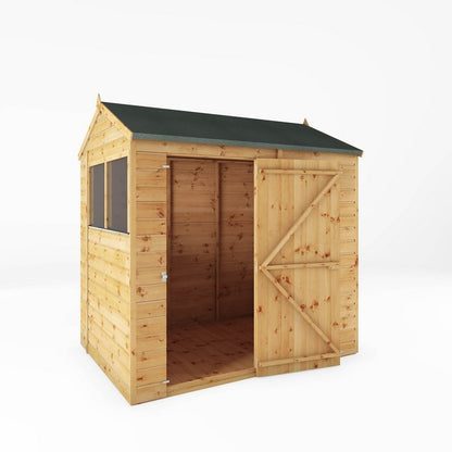 Mercia 4' 9" x 6' 9" Apex Shed - Premium Dip Treated Shiplap