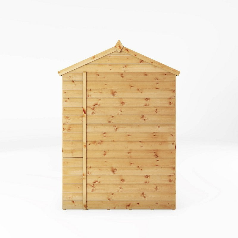 Mercia 4' 9 x 6' 9 Apex Shed - Premium Dip Treated Shiplap