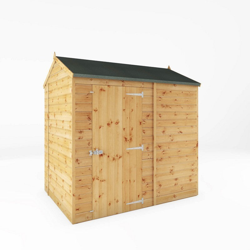 Mercia 4' 9 x 6' 9 Apex Shed - Premium Dip Treated Shiplap