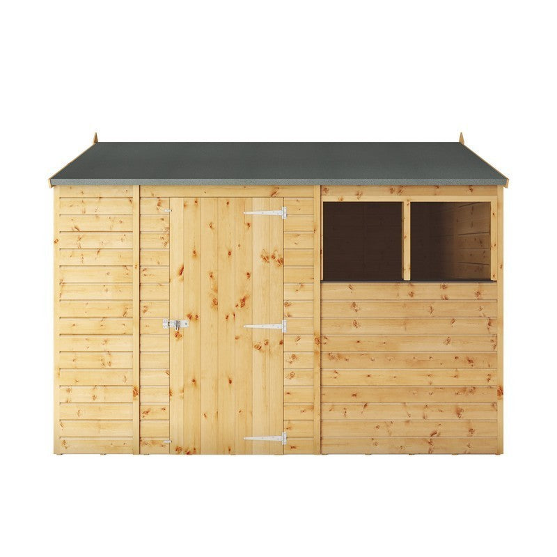 Mercia 5' 8" x 9' 8" Apex Shed - Premium Dip Treated Shiplap