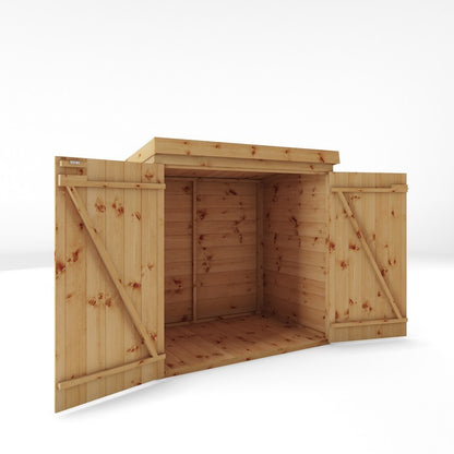 Mercia 5' 9" x 2' 5" Pent Garden Store - Premium Dip Treated Shiplap