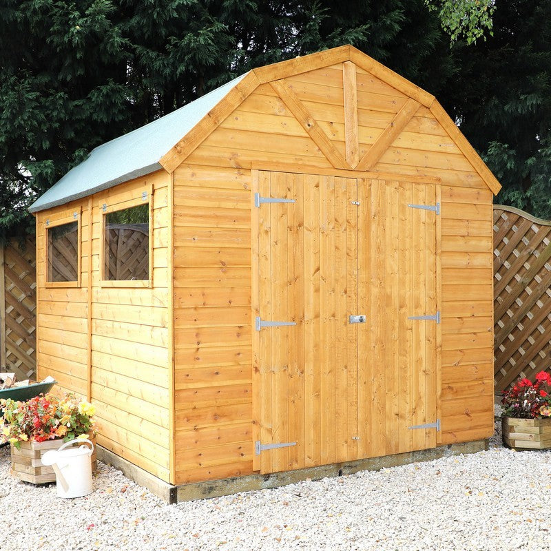 Mercia Premier 8' 5 x 9' 10 Barn Shed - Premium Dip Treated Shiplap