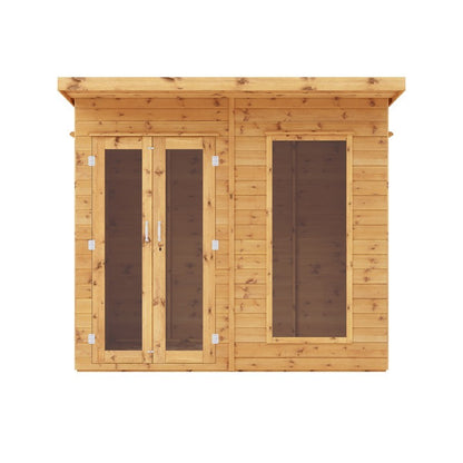 Mercia Maine 0' x 7' 7" Pent Summerhouse - Premium Dip Treated Shiplap