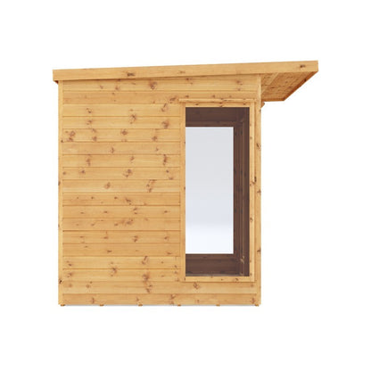 Mercia Maine 0' x 7' 7" Pent Summerhouse - Premium Dip Treated Shiplap