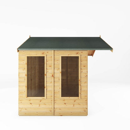 Mercia Sussex 8' x 8' 2 Apex Summerhouse - Classic 12mm Cladding Tongue & Groove