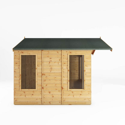 Mercia Sussex 10' x 8' 2 Apex Summerhouse - Classic 12mm Cladding Tongue & Groove