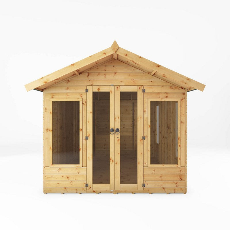 Mercia Sussex 8' 2 x 11' 10 Apex Summerhouse - Premium Dip Treated Shiplap