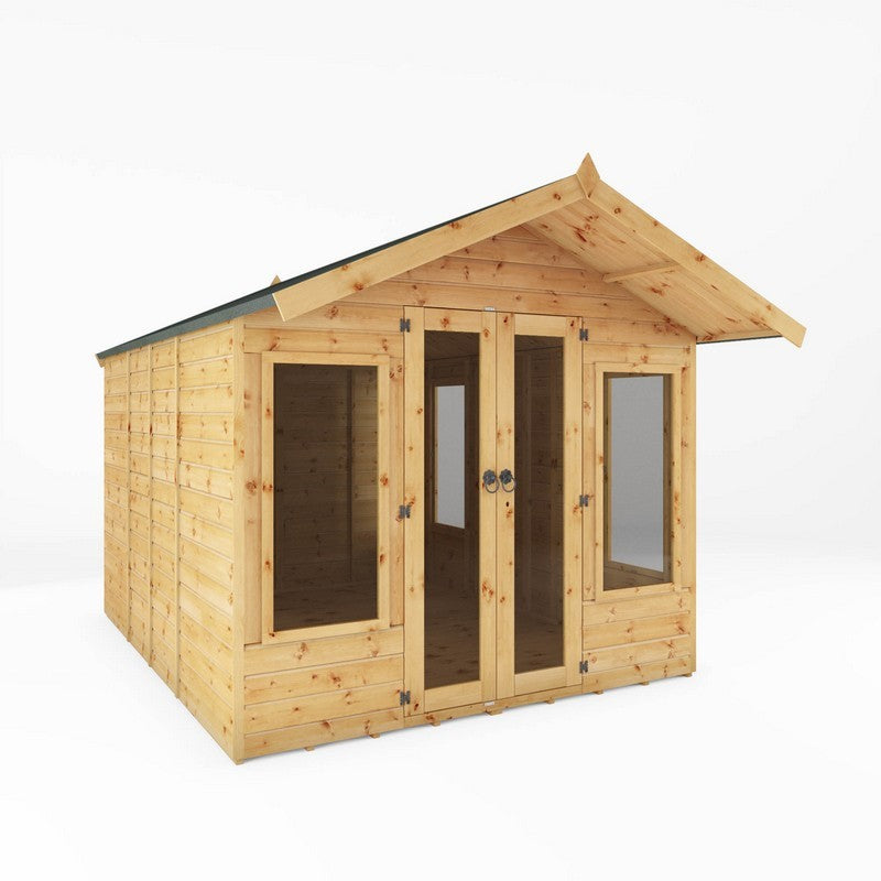 Mercia Sussex 8' 2 x 11' 10 Apex Summerhouse - Premium Dip Treated Shiplap