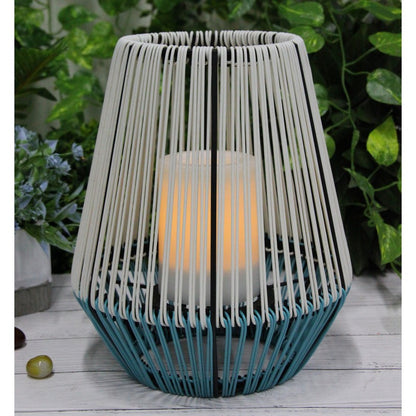 Rattan Lantern Garden Solar Light by Callow