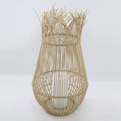 Rattan Lantern Garden Solar Light by Callow