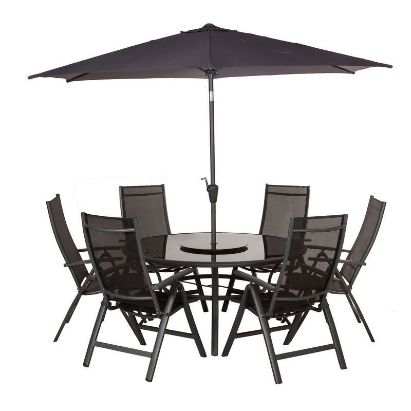 Sorrento Garden Patio Dining Set by Royalcraft - 6 Seats - Croft Home & Garden