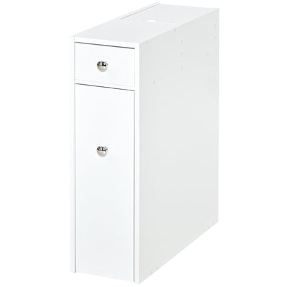 Homcom Bathroom Floor Storage Cabinet