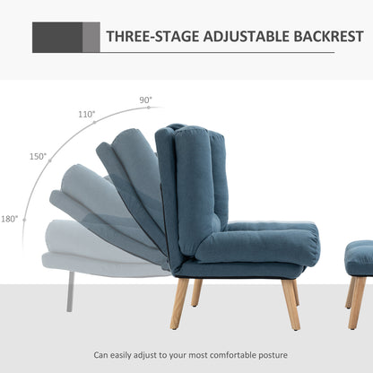 Homcom Three-Position Reclining Armchair