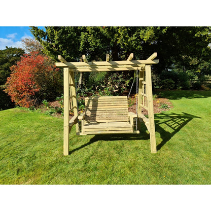 Pergola Garden Swing Seat by Croft - 2 Seats