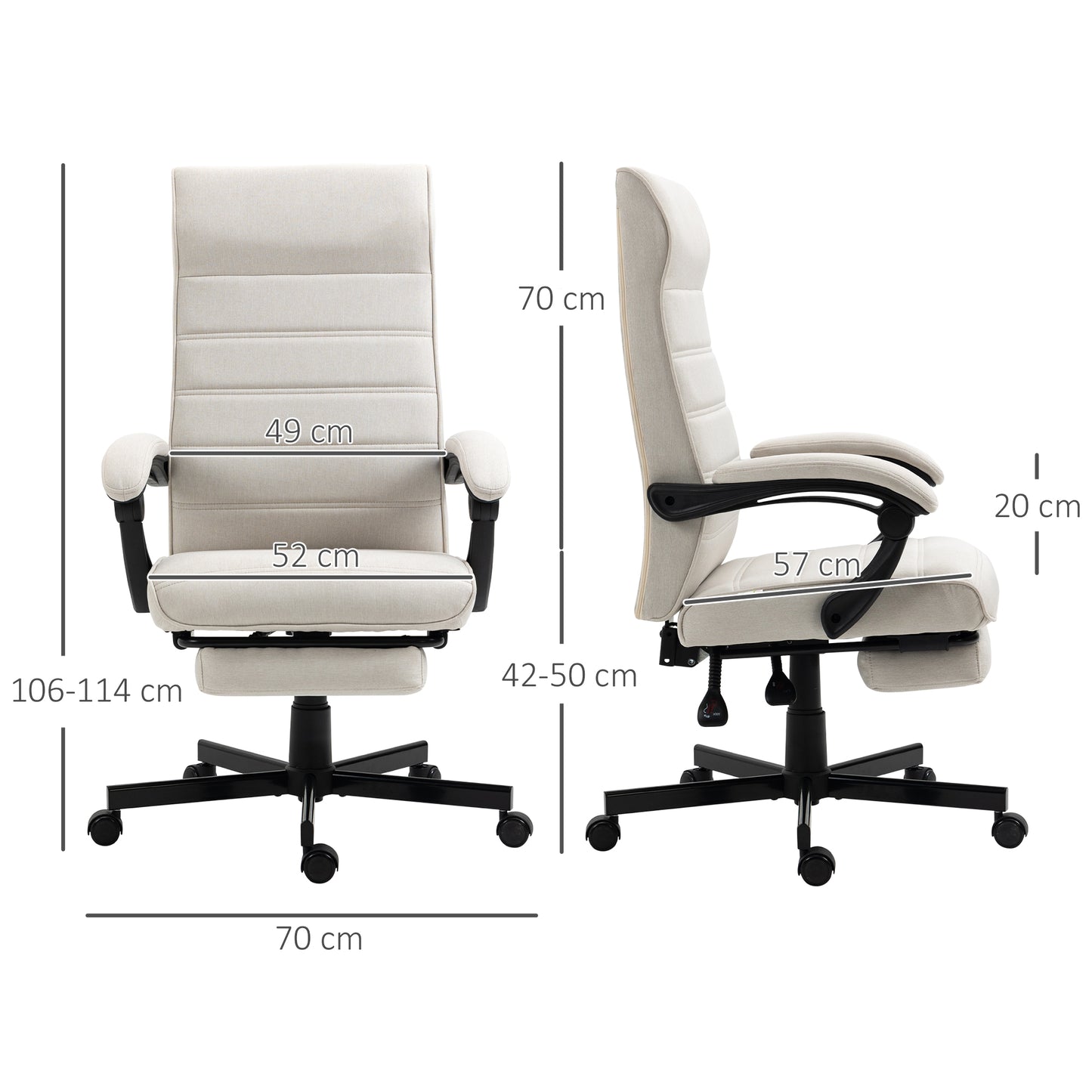 Vinsetto High-Back Home Office Chair