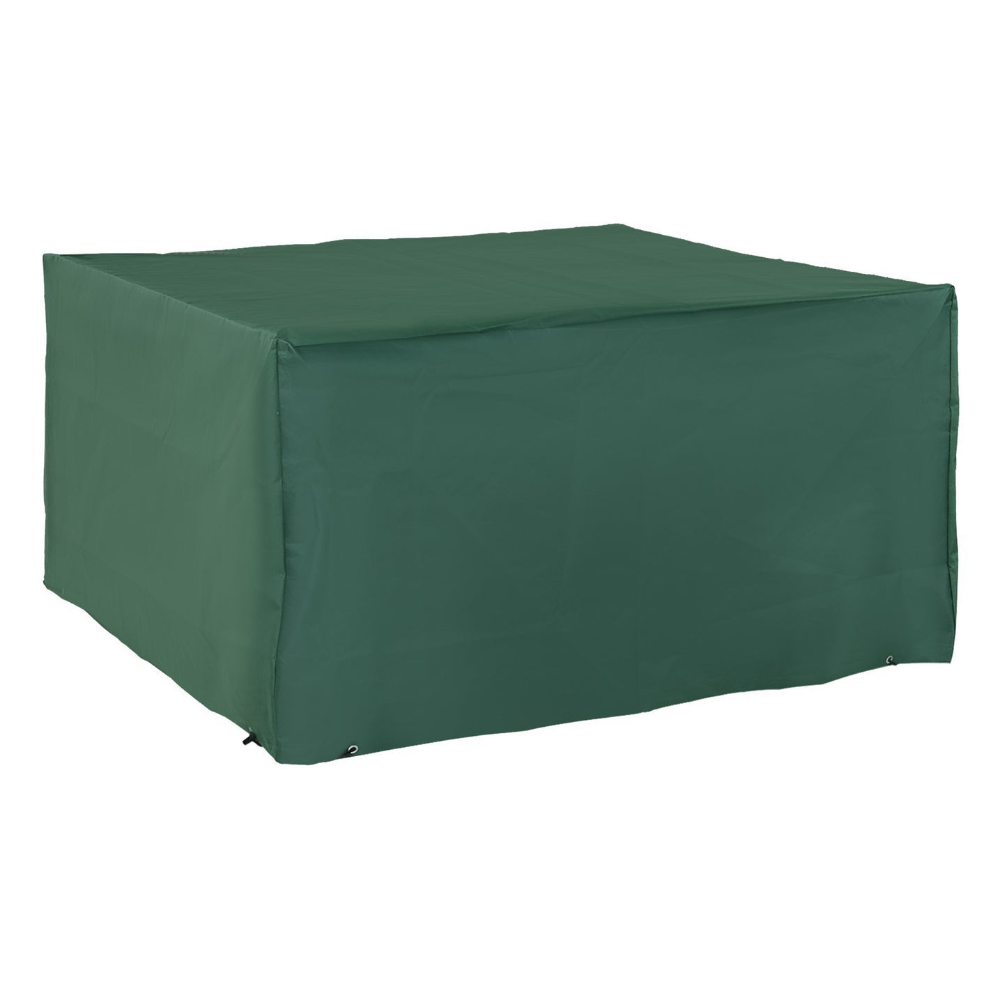 Outsunny 600D Oxford Patio Set Cover Outdoor Garden Rattan Furniture Protection Cover Protector Waterproof Anti-UV Green 135x135x75cm