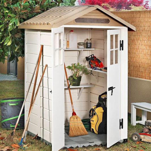 Shire Tuscany 4' x 4' Apex Garden Store - Classic