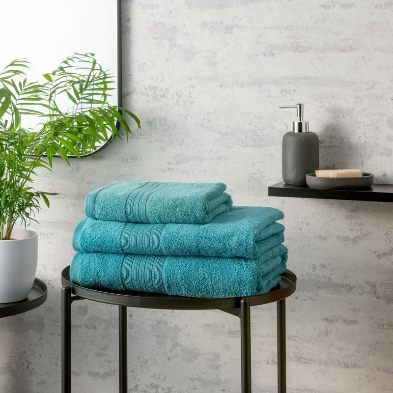 Hamilton McBride 50cm x 85cm Teal Hand Towel