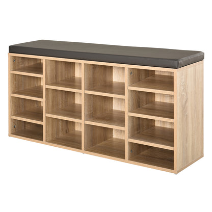 Homcom 14-Shelf Shoe Storage Unit