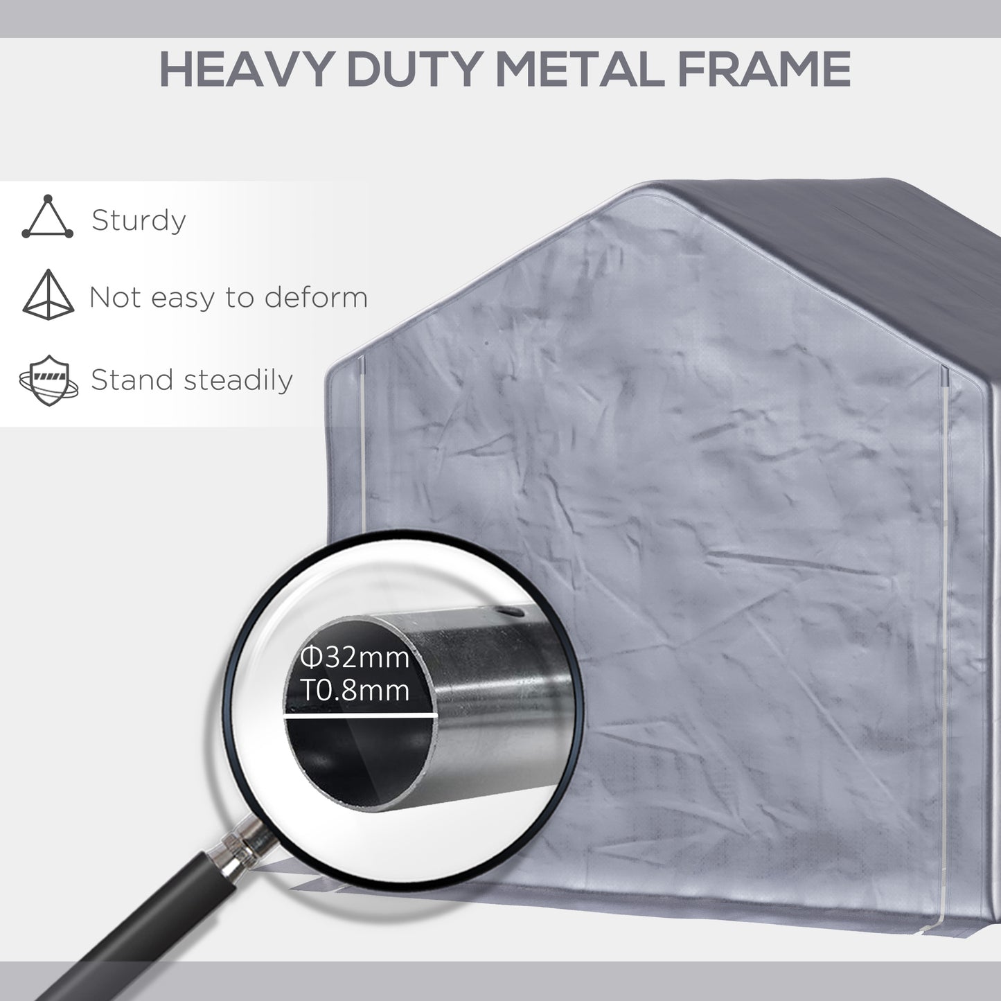 Outsunny 2 X 2M Garden Shed Tent